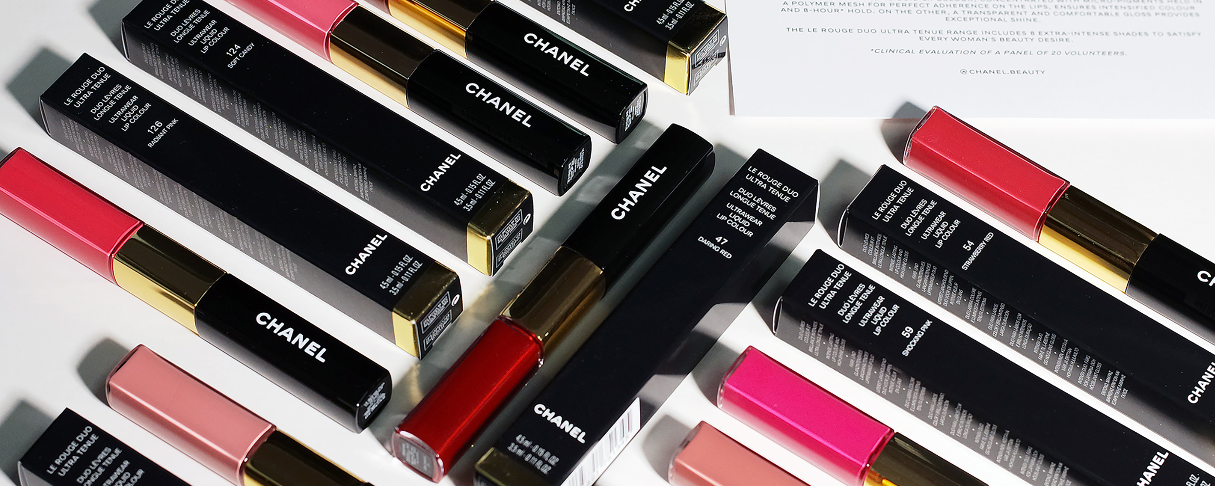 High Gloss! Intense Colour! CHANEL Le Rouge Duo Ultra Tenue finally comes  to Asia. - NYLON SINGAPORE