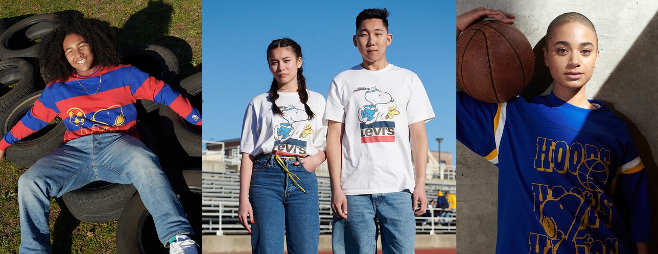 sake so much Contradiction Levi's® Is Releasing A Peanuts Collaboration Featuring Sporty Graphic Tees,  Tracksuits And More