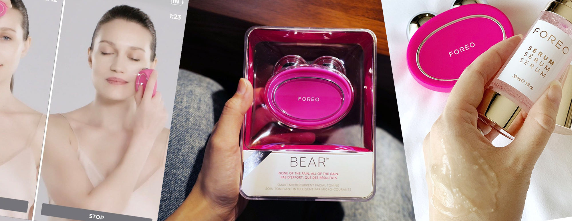 Review: BEAR by FOREO Sweden That Uses Microcurrents To Tone And