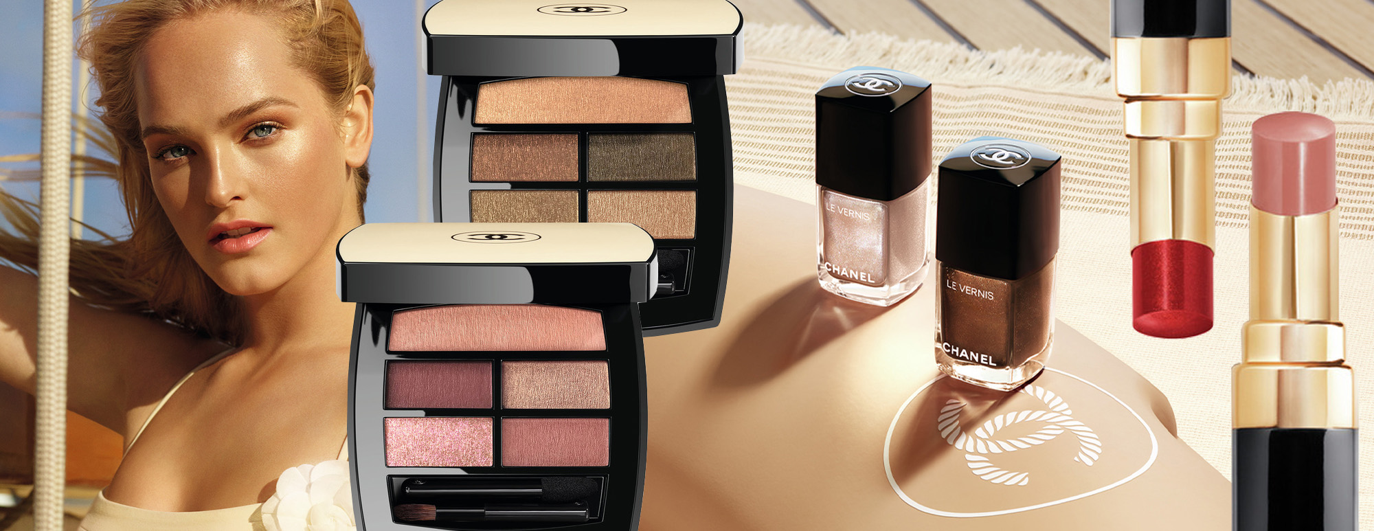 Everything from the CHANEL Les Beiges Summer Light makeup collection,  launching Apr 30, 2021