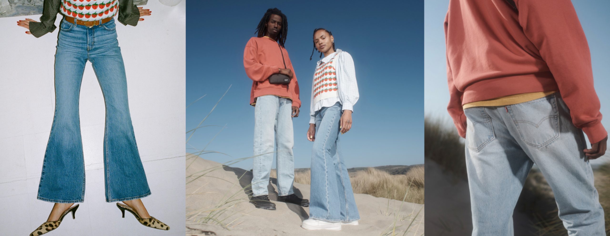 Levi's® Is All About '70s-Style Flared Jeans And A Looser Straight Fit For  Fall 2021