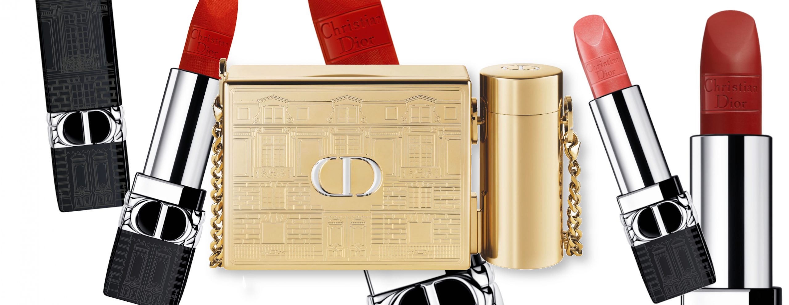 SET SON DIOR 2021 LIMITED EDITION  ROUGE DIOR MINAUDIERE