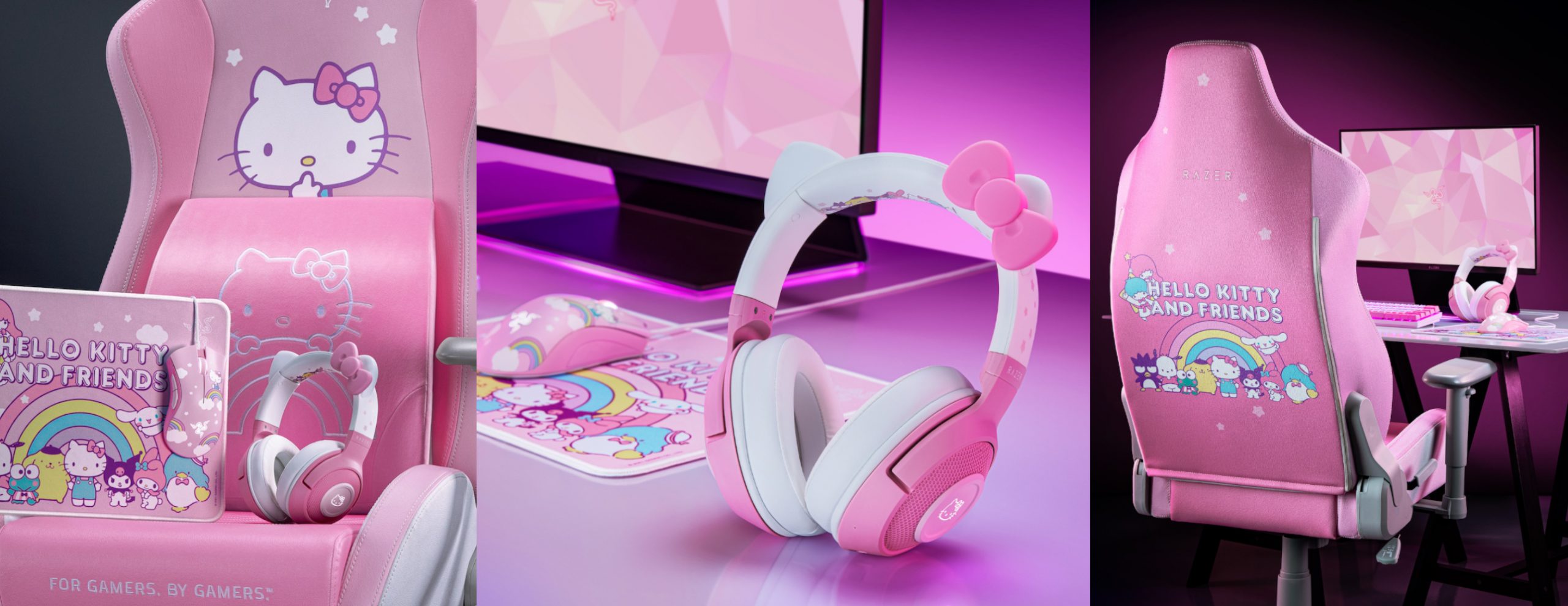 Razer Launches 'Hello Kitty And Friends' Gaming Gear Including