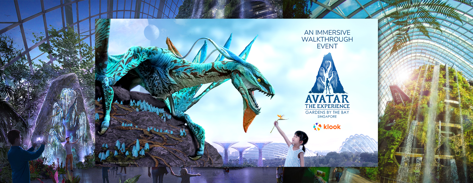 Avatar The Experience  an immersive walkthrough event coming to Gardens  By The Bay