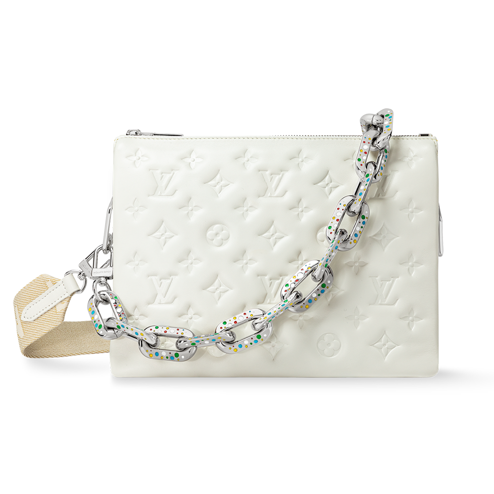 Louis Vuitton x Yayoi Kusama Alma BB Black/White in Grained Empreinte  Cowhide Leather with Silver-tone - US
