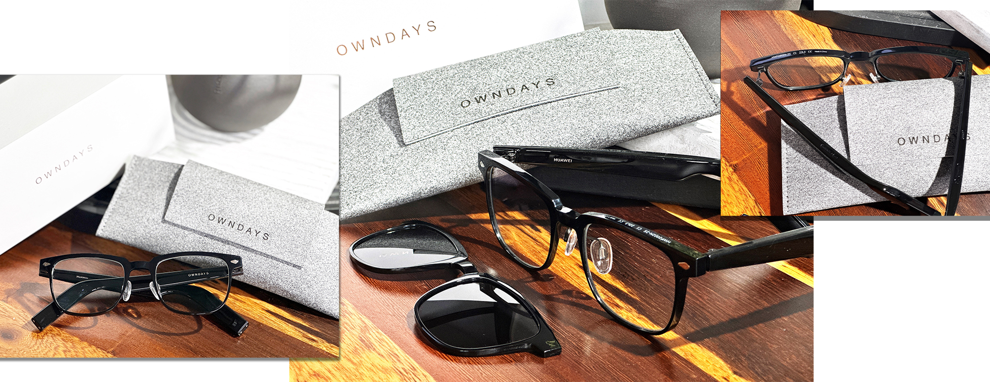OWNDAYS x HUAWEI Eyewear Smart Audio Glasses lets you see and