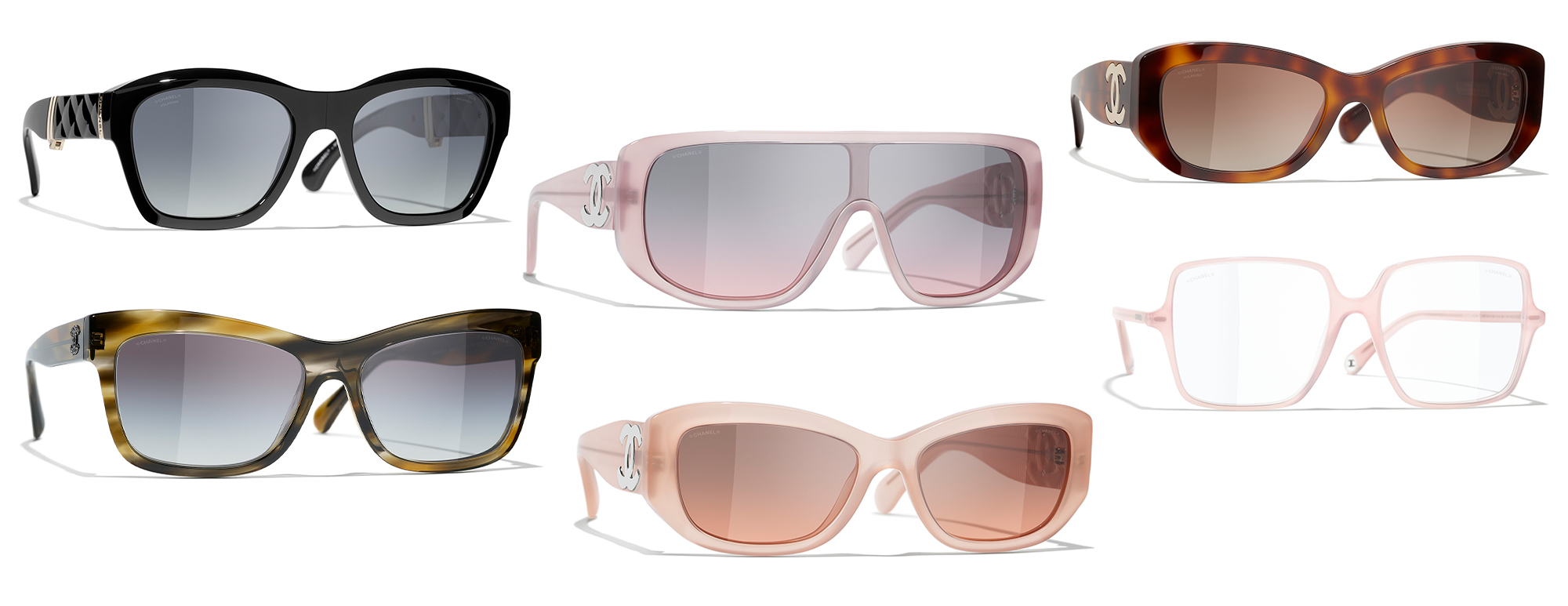 Chanel has new Summer colours for their eyewear, including