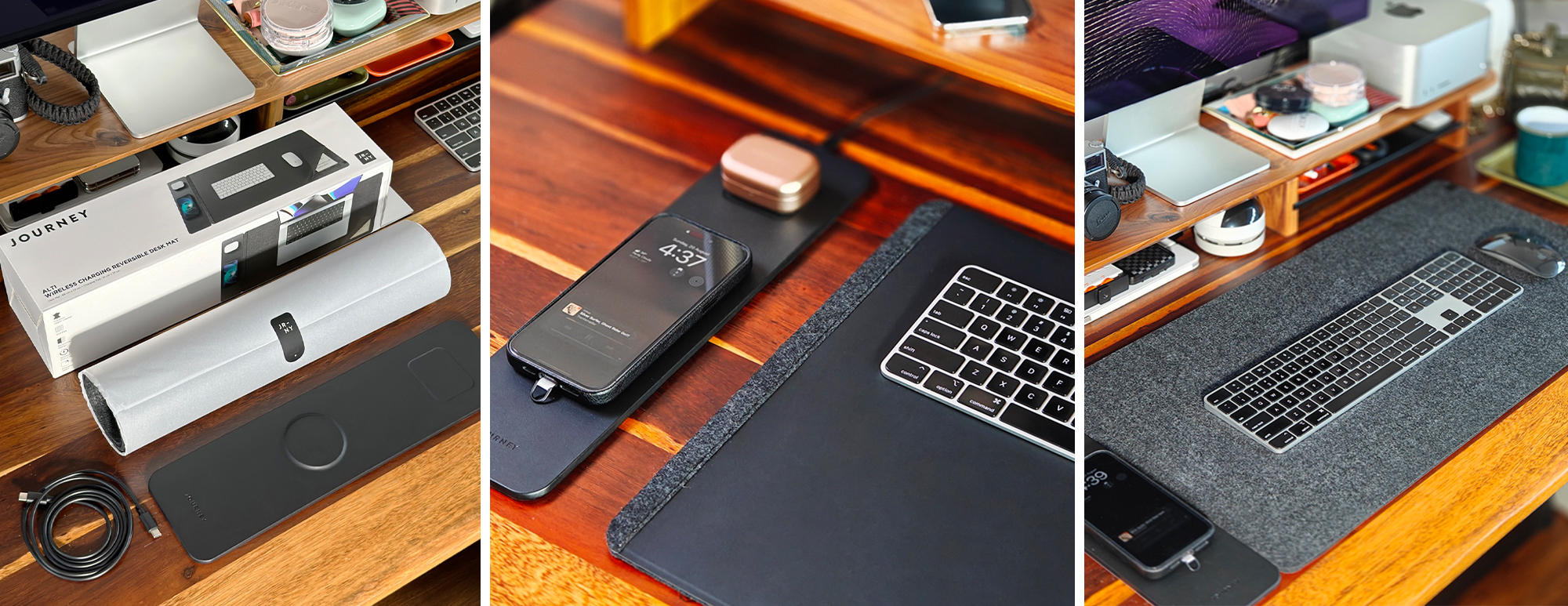 Journey Alti Slim Desk Mat Review: Built-In MagSafe Charging