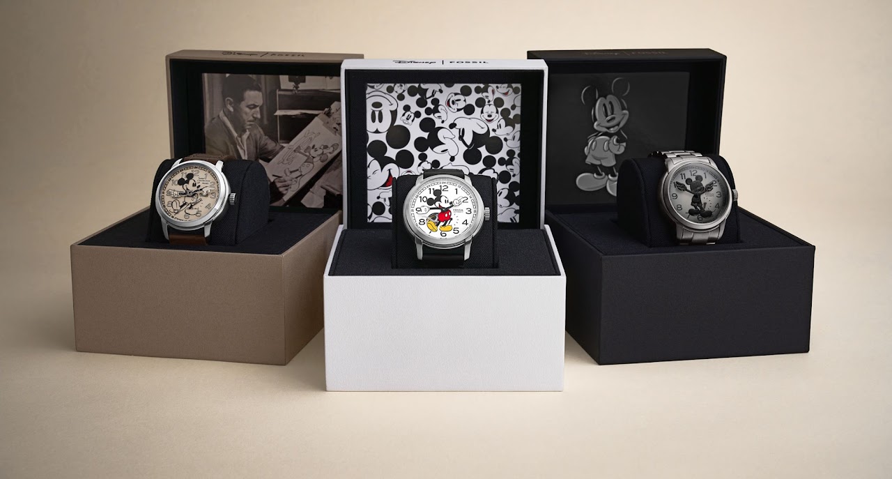 Fossil celebrates Disney's 100th anniversary with a