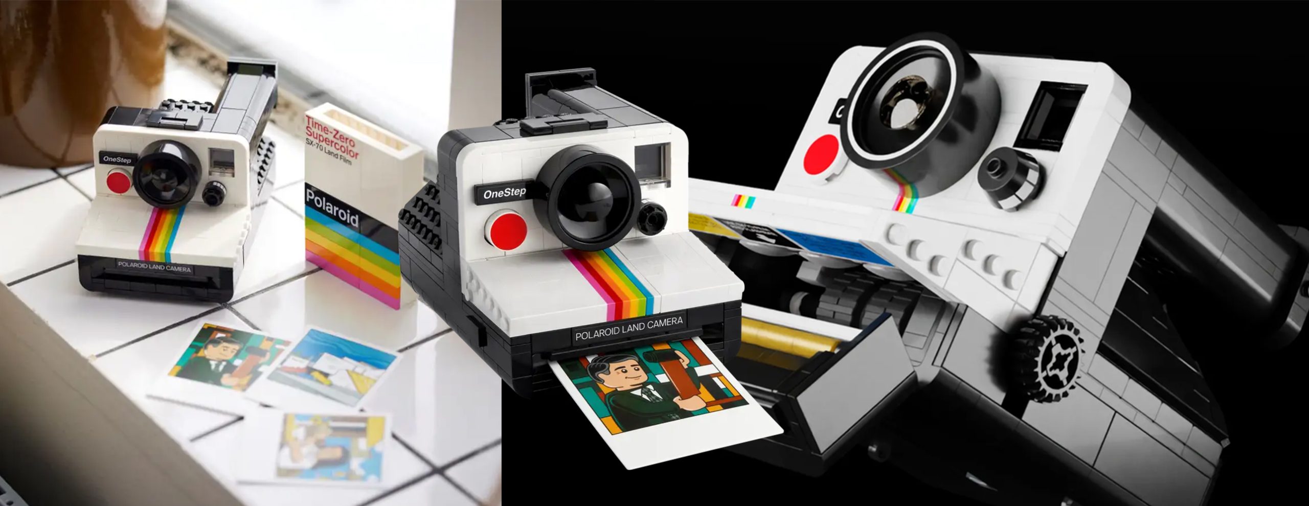 The LEGO Ideas Polaroid OneStep SX70 Camera is dropping 1st Jan 2024
